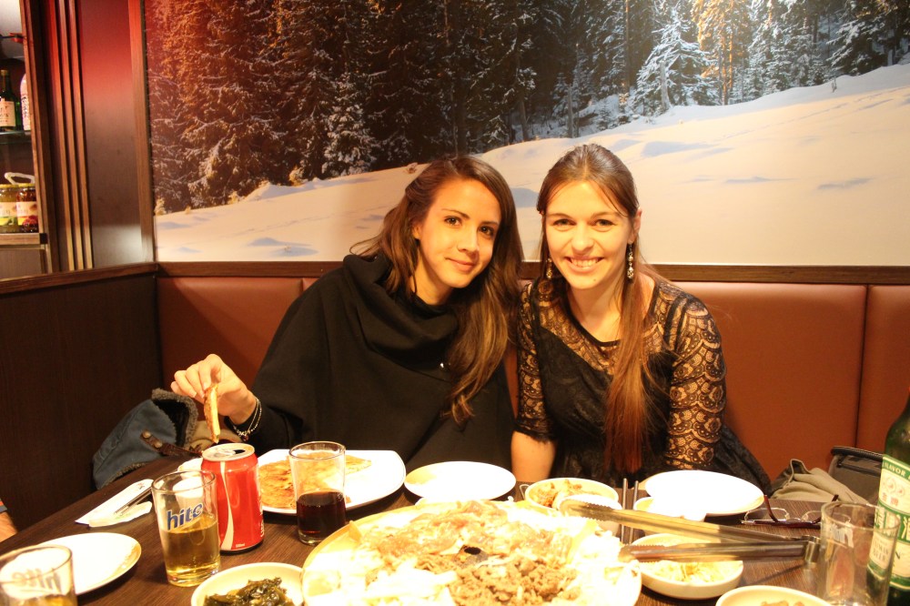 Dinner at New Year's Eve