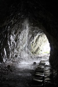 In Water Curtain Cave