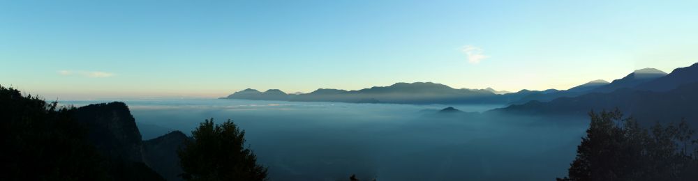 before sunrise Alishan
