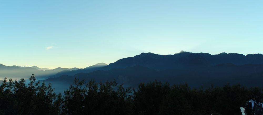 before sunrise Alishan