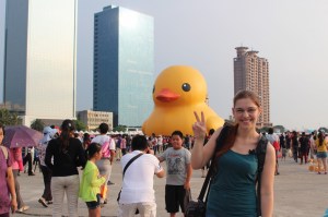 Me with Yellow Duck Kaohsiung