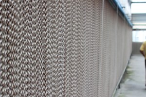 Wasser-Wand zur Kühlung